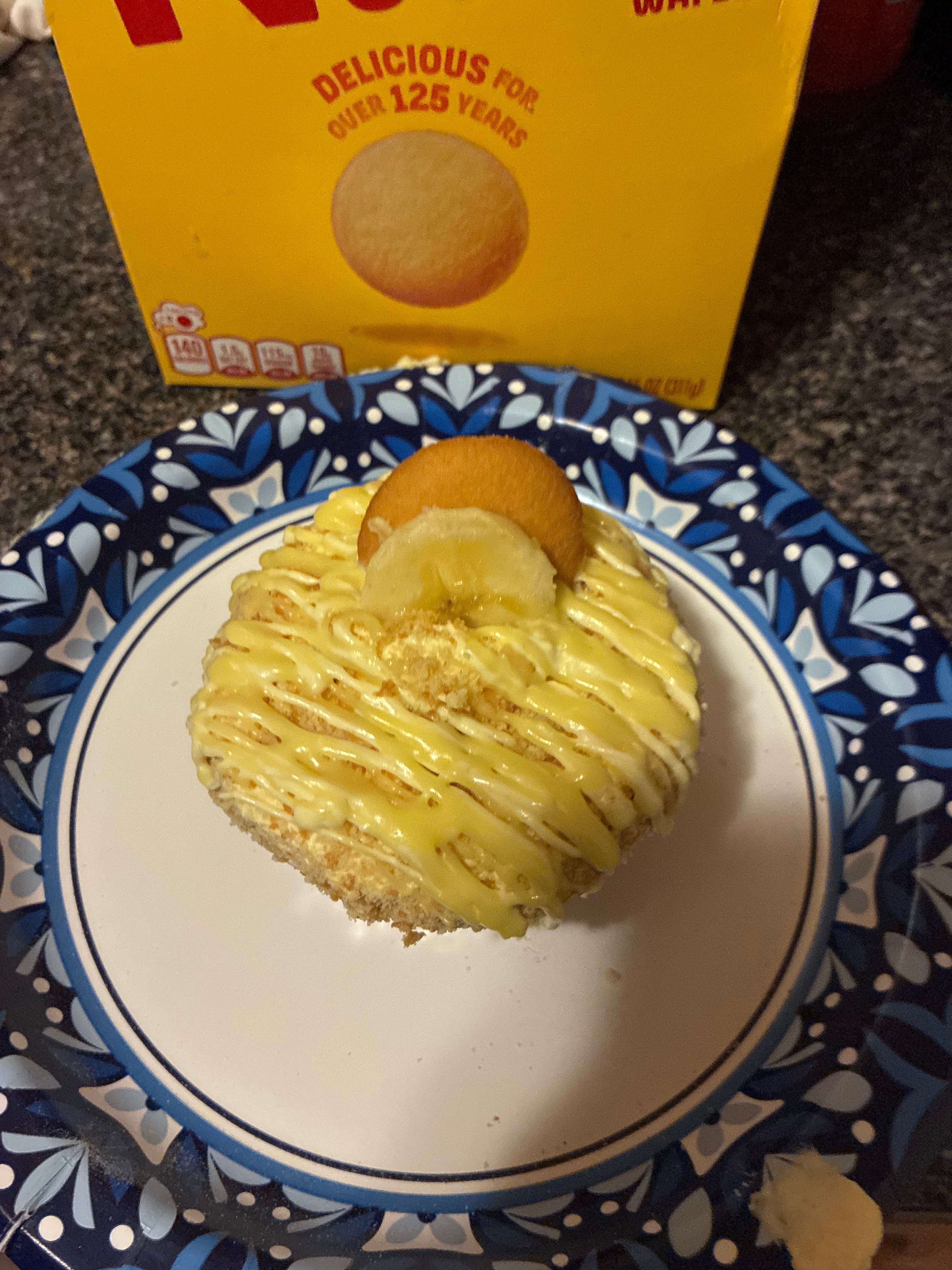 Banana Pudding Cupcake