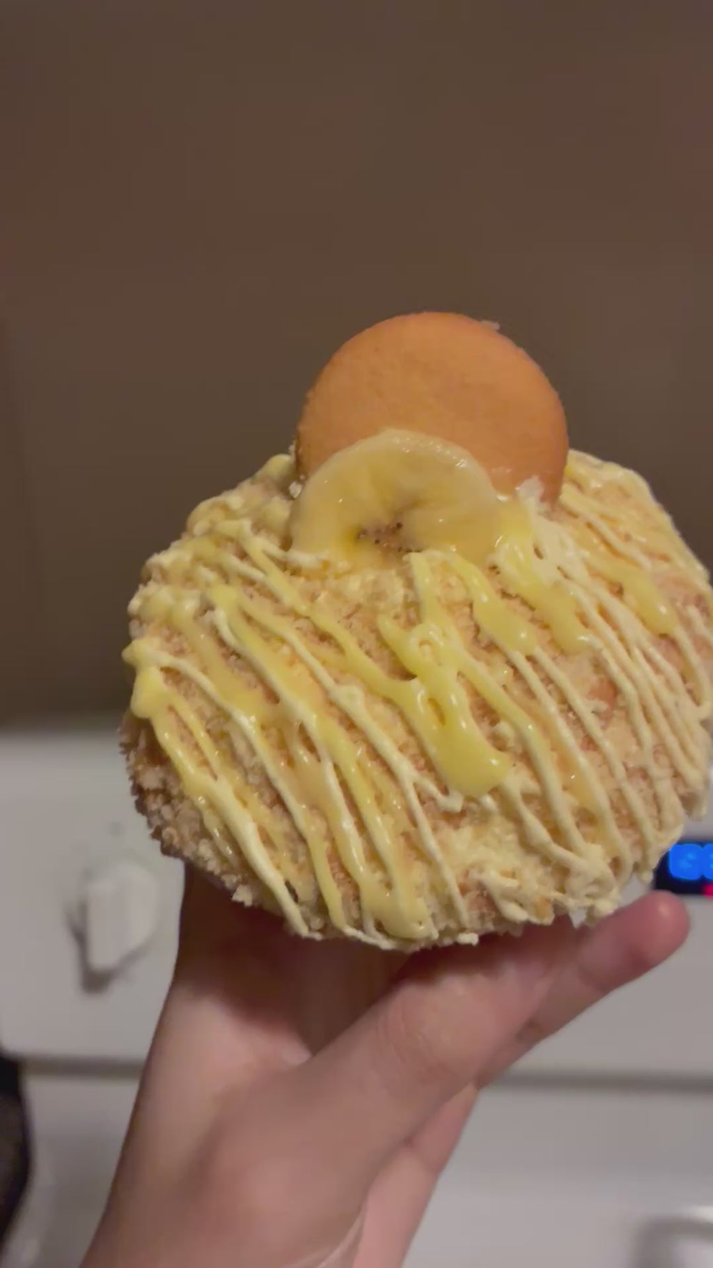 Banana Pudding Cupcake