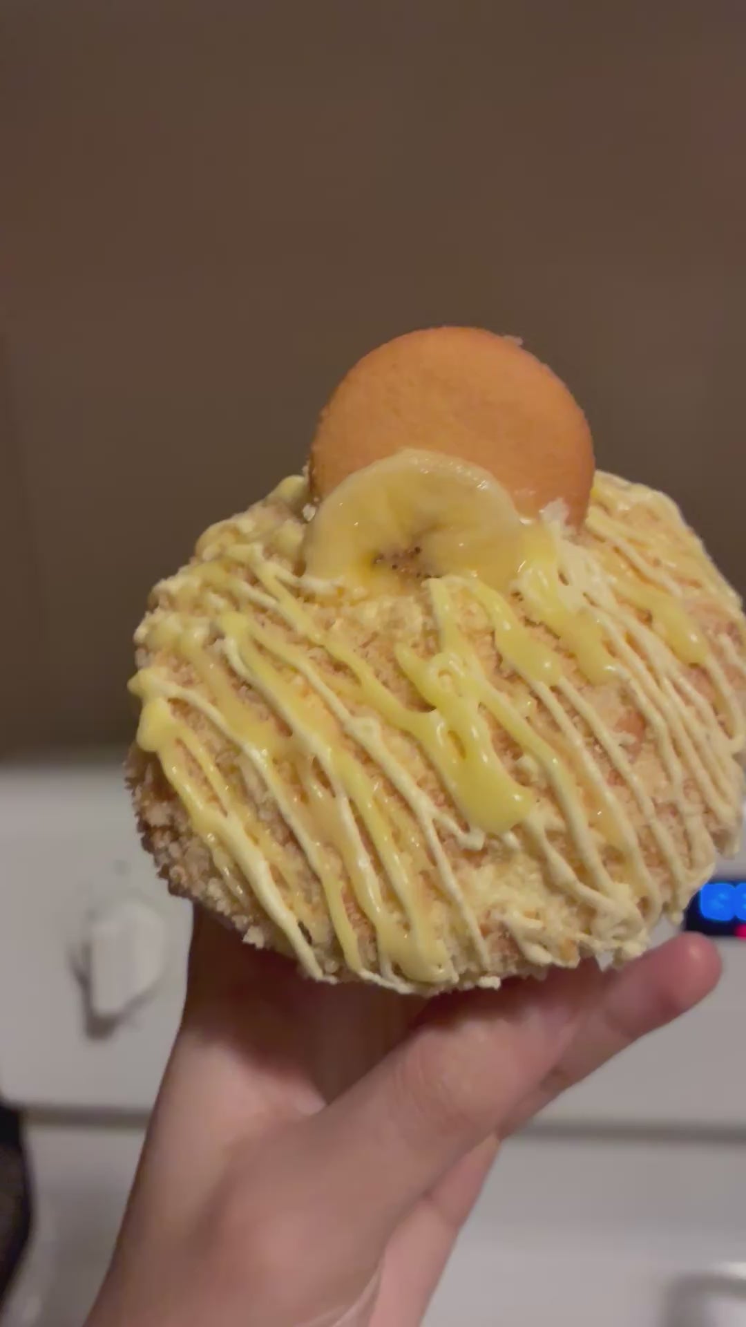 Banana Pudding Cupcake